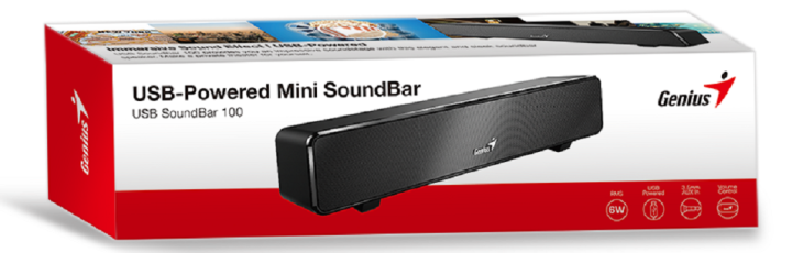 genius-speaker-usb-soundbar-100-black-ลำโพงซาวด์บาร์-สีดำ-ของแท้-ประกันศูนย์-1ปี