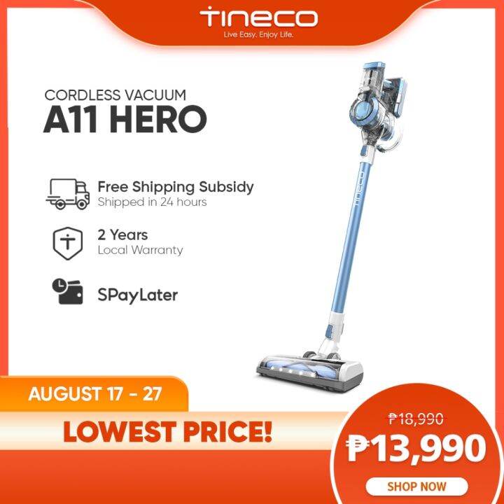 Tineco A11 Hero Cordless Lightweight Stick Vacuum Cleaner Lazada PH