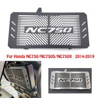 สำหรับ Honda NC 750 NC750X NC750S NC750 2014-2019ตัวป้องกันหม้อน้ำตัวป้องกันฝาครอบกระจังหน้าอุปกรณ์ป้องกันความเย็นของมอเตอร์ไซค์