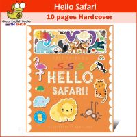 (In Stock) พร้อมส่ง หนังสือ + ตัวการ์ตูนภาพสักหลาด 14 ชิ้น Felt Friends - Hello Safari (Felt Friends) Hardcover