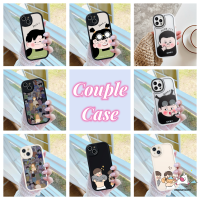 เคสคู่สำหรับ Realme C12 C15 C55 8Pro C30 C35 C21Y C31 C11 C25s 10 Pro + 9i 5 8 8i 6i 6 C17 6S 5i 7i C25Y C21 C20 GT C3 C20A C1 C2คนรักการ์ตูนน่ารักเด็กชายเด็กหญิงนุ่มเคส Tpu