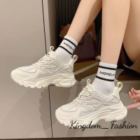 Kingdom_Fashion ยอดนิยม รองเท้าผู้หญิง รองเท้าผ้าใบ รองเท้าสุขภาพ รองเท้าแฟชั่น B96F00J 37Z230912