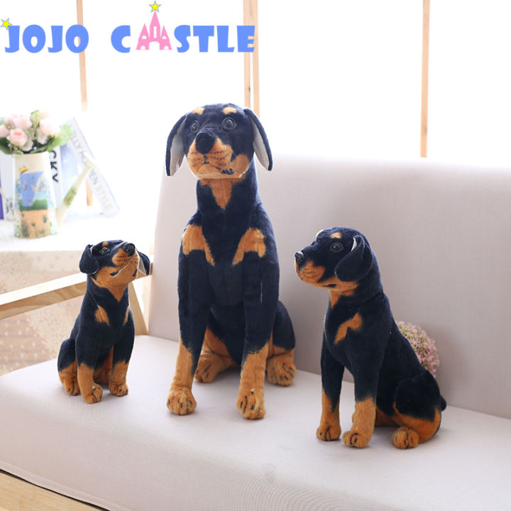 Lifelike Yorkshire Terrier Plush Toys Simulation Stuffed Animal