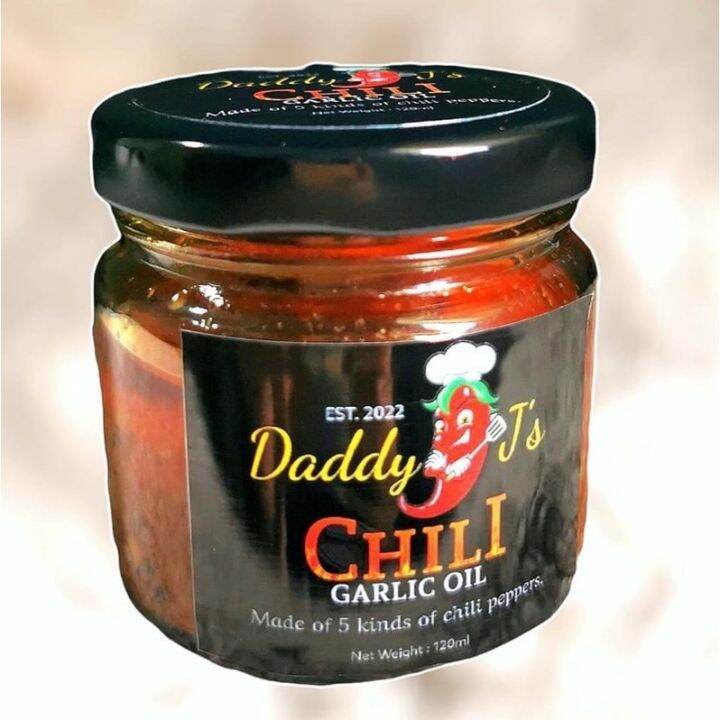 Daddy J’s Chili Garlic Oil Lazada PH