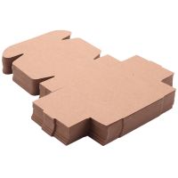 Paper Handmade Soap Box Brown Paper Candy/Accessories Box Kraft Paper DIY Gift Packing Box(50Pcs)