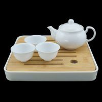 Tea set set household whole set of teacup teapot Kung Fu ceramic tea tray small travel lazy full set茶具套装家用整套茶杯泡茶壶功夫陶瓷茶盘小型旅行懒人全套