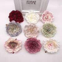 【cw】 5PCS PeonyHeadsScrapbooking ArtificialForWedding BirthdayDecoration Supplies 【hot】