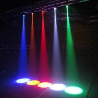 10W RGB pinspot พร้อมรีโมท Mirror Ball Spotlight Super Illuminated RGB STAGE Spotlight สำหรับ DISCO Bar Club Decor
