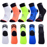 2020 New Men Women Cycling Sock Breathable Outdoor Basketball Socks Protect Feet Wicking Bike Running Football Sport Socks