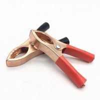 2 Pcs 30A Red Black 70mm Crocodile Car Caravan Van Battery Test Lead Clips Best Promotion Alligator Clips Connector Plug Power