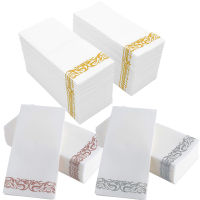 50Pcs Hand Towels Table Napkin Paper Elegant Tissue Christmas Birthday Party Wedding Napkin serviette deco mariage