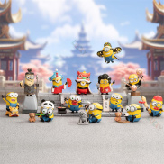 Minions Travelogues of China Series Blind Box Action Figure Cute Anime