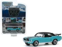 GL 1:64 1967 Ford Mustang Coupe Winter Park boutique alloy car toys for children kids toys Model original box