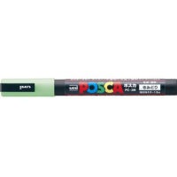 ญี่ปุ่น 5Pc X UNI MITSUBISHI Pencil MITSUBISHI PENCIL PC 3M 5 [Posca Fine Round Lead,YELLOW Green] Abies5Star