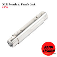 ตัวแปลง Gender Changer XLR Female to Female Adaptor - Silver