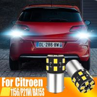 【CW】2pcs P21W LED Reverse Light Blub Backup Lamp 1156 7506 BA15S R10W Canbus For Citroen C5 C3 C1 C2 C6 C4 Grand Picasso Jumper Saxo