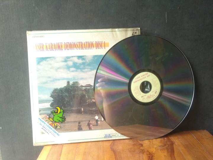 Kaset LASER DISC LASER KARAOKE DEMONSTRATION KASET JADUL ORIGINAL