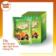 Bột rau câu giòn Agar Rovin Hoàng Yến 25g giòn sần sật date mới đến tháng