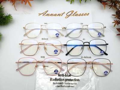 แว่นตากรองแสงกันแสงสีฟ้า กันUV400 ทรงสวย น้ำหนักเบาแข็งแรง สินค้าพร้อมส่งในไทย รุ่น-8815
