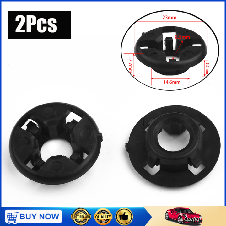 2Pcs Hood Support Prop Rod Holder Clips Grommet For Toyota Corolla RAV4 ...