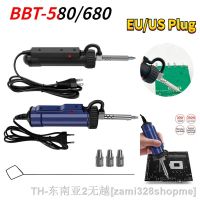 hk๑ↂ☃  BBT-580/680 Electric Tin Gun Desoldering 30W Hand Welding Removal Soldering Sucker Desolder EU/US Plug