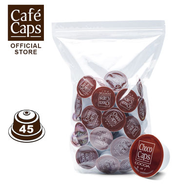 ChocoCaps - Cocoa Nescafe Dolce Gusto Capsule Compatible (1 Bag X45 capsules แคปซูล) by Cafecaps - แนะนำสินค้าใหม่ โกโก้ลาเต้แคปซูลที่สามารถใช้กับเครื่องDolce Gusto!