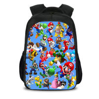 Super Mario Schoolbag 3D Printing Backpack