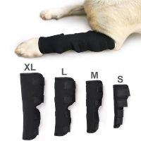 Leg Knee Pads for Dogs Recovery Bandage Anti-Lick Wound Dog Arthritis Auxiliary Fixed Joint Protector Dog Accessories