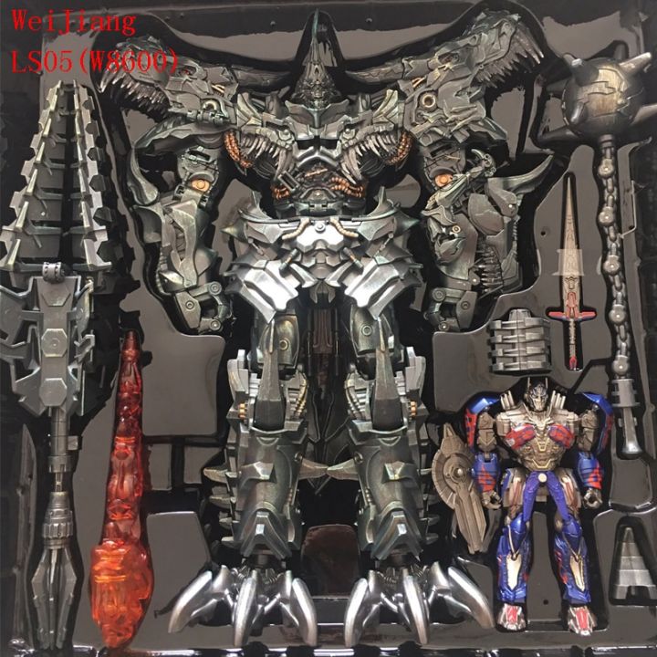 transformation-toys-grimlock-weijiang-w8600-bmb-ls05-action-figurine-ss07-mp08-alloy-anime-dinosaur-deformable-robot