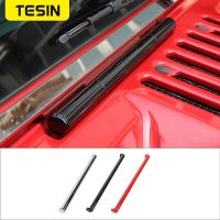 TESIN ABC Car Front Window Windshield Hinge Decoration Cover Stickers For Jeep wrangler JK 2007-2017 Car Exterior Accessories