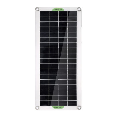 30W Polycrystalline แผงโซล่ายืดหยุ่นแผงแสงอาทิตย์สำหรับรถแคมป์ปิ้งเดินทางกลางแจ้งฉุกเฉินอุปกรณ์เสริม