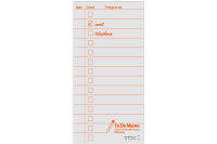 MIDORI Memo Pad To do List Gray / บันทึกช่วยจำ สีเทา แบรนด์ MIDORI จากประเทศญี่ปุ่น (D91802344)