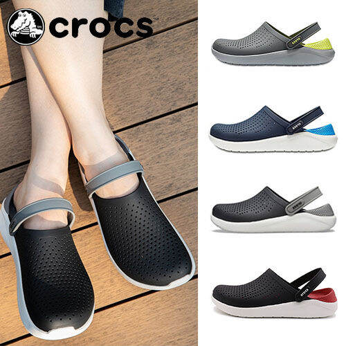 รองเท้าแตะลำลองแฟชั่น-สไตล์-crocs-literide-clog-สุดฮิต-น้ำหนักเบา-ใส่สบาย-พร้อมส่ง