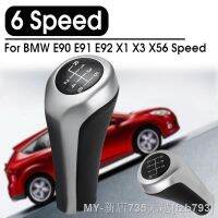 【hot】ஐ✥  Car 6 Speed Shift Knob Shifter 25117566267 E46 E81 E82 E87 E90 E91 E92 X1 X3