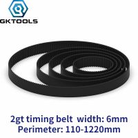 GT2 2GT 6mm Closed Loop Timing Belt Rubber 3D Printer Parts 110 160 200 280 400 610 852 1220 mm Synchronous Belts Part