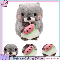 WINOMO Plush Groundhog ตุ๊กตาตุ๊กตาสัตว์ตกแต่งห้องนอนเด็กของเล่นวันเกิดของขวัญวันเกิด