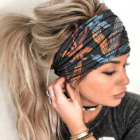 Starry Stripe Printed Scarf headScarf Outdoor silk sports ladies headscarf Hood Sports Fashion Accessories