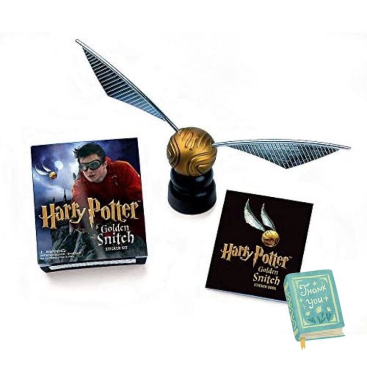 Wow ของแท้ Harry Potter Golden Snitch แฮร์รี่ พอตเตอร์ ของเล่น ของสะสม Hogwarts Castle