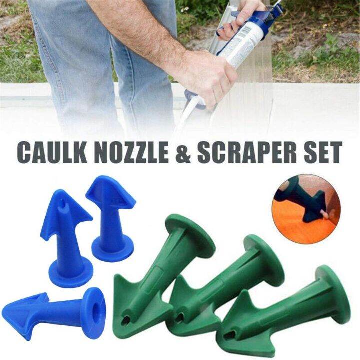 Spreader Tools Caulking Finisher Window Nozzles 3in1 Silicone Nozzle