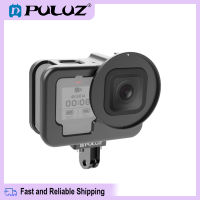 【Ready to ship】 Puluz สำหรับ GoPro Hero11 Black / Hero10 Black / Hero9 Black Thin Housing Shell CNC อลูมิเนียมอัลลอย hot sale stock