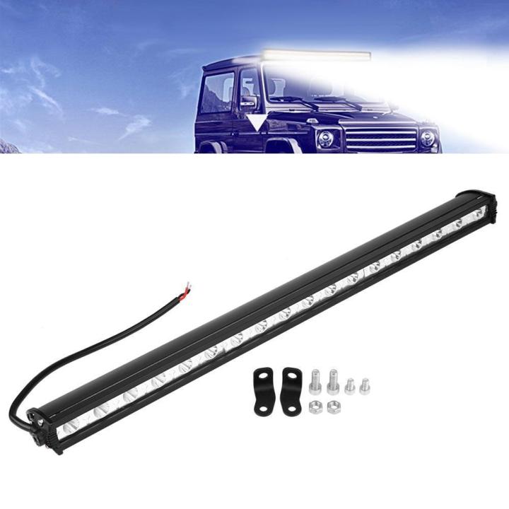 led-light-bar-ไฟรถยนต์-54-w-บาร์ยาว-19-นิ้ว-ทรงตรง-ไฟหน้ารถ-ไฟท้าย-สำหรับอะไหล่รถ-อุปกรณ์รถยนต์-รถสิบล้อ-รถบรรทุก-รถ-jeep-atv-เรือประมง-เรือยอชท์-รถบรรทุก-รถสิบล้อ-เเสงพุ่งสว่างมาก-งานพรีเมี่ยม-เเสงขา