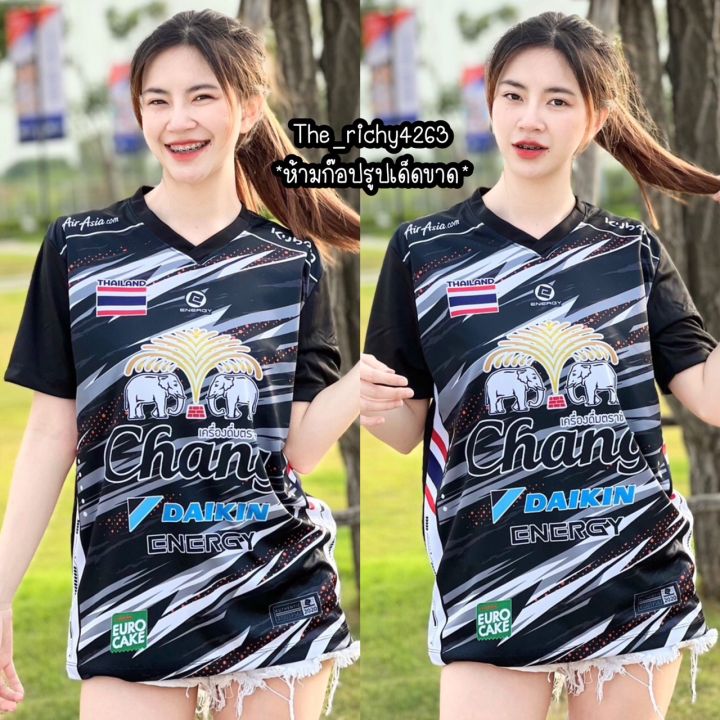 termtem49-เสื้อลายใหม่-คอวี-สวย-ใส-ใส่แล้วดูดี