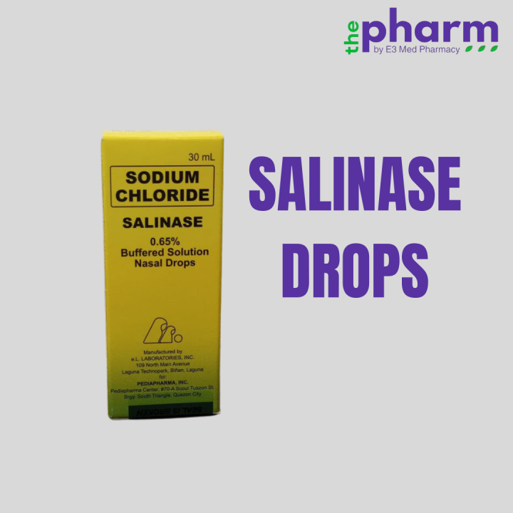 SALINASE NASAL SPRAY & DROPS Lazada PH