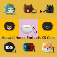 【hot sale】 ✷ C02 [Ready Stock]READY STOCK! Cartoon pattern series for Huawei Honor Earbuds X3 Soft Earphone Case Cover