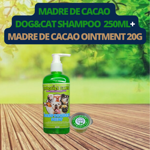 madre de cacao Shampoo with Conditioner 250ml + Healing Ointment 20g