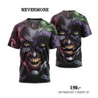 2023 newNEVERMORE T-SHIRT 3D ใส่ได้ทั้งชายและหญิง