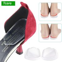 Tcare 1Pair Orthopedic Insoles Shoe Inserts Medial Lateral Heel Wedge Lift Silicone Pads Corrective O/X Type Leg for Women Men