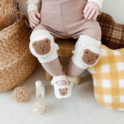 Baby Cartoon Knee Kids Safety Crawling Protector Elbow Cushion Toddler Cotton Kneepad Leg Warmer