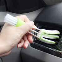 2In1 Car Air-conditioner Outlet Dirt Cleaner Air Conditioning Vent Blinds Cleaning Accessories