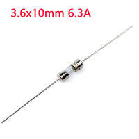 ฟิวส์แก้ว3.6*10มม. 6.3A ชนิดเป่าช้า250V